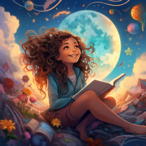 A young girl is learning French and has a lot of dreams and hopes.