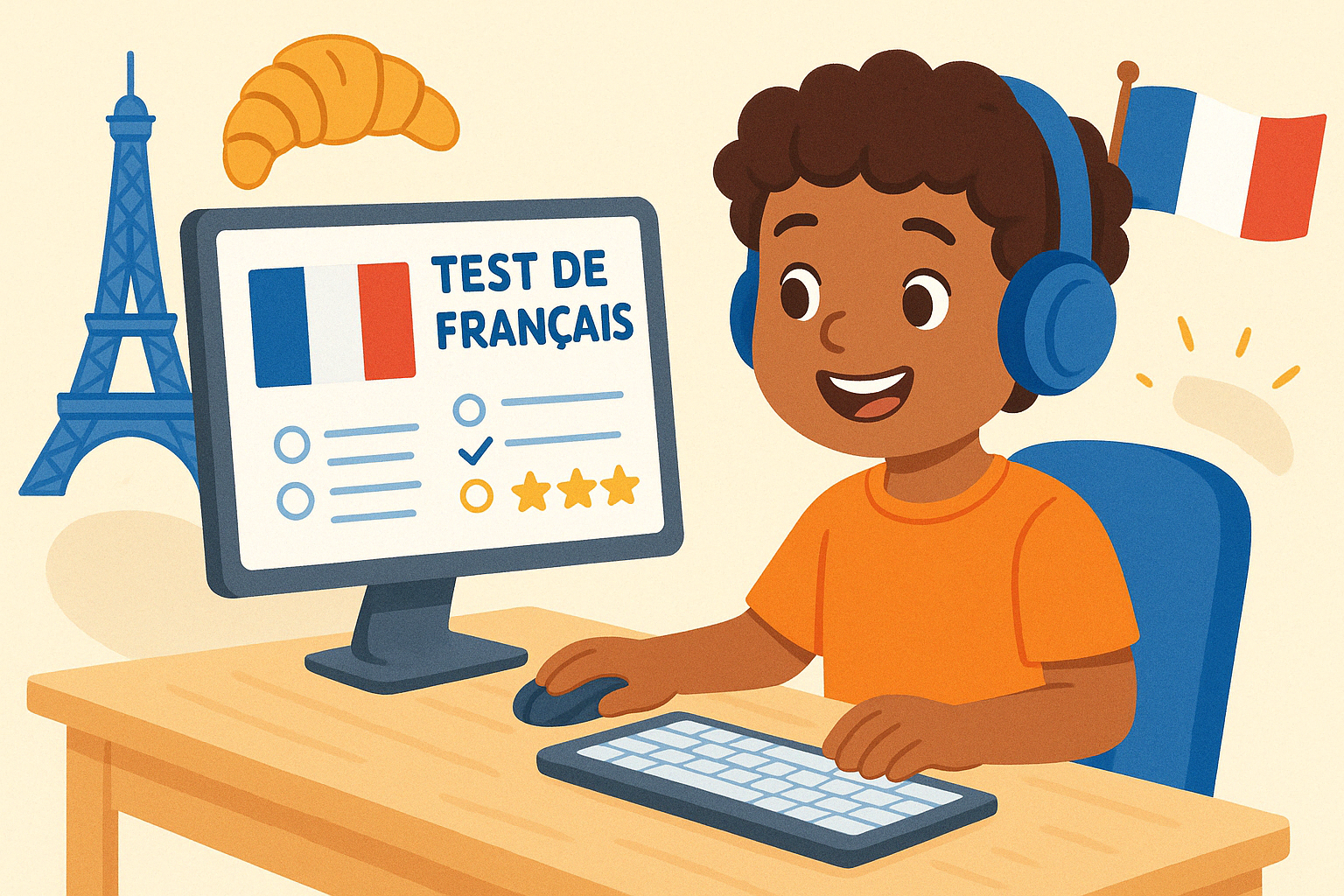 Test the French LEVEL of My Child – Free in 30 Minutes!