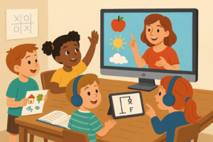 Teaching FLE to Children via Videoconference