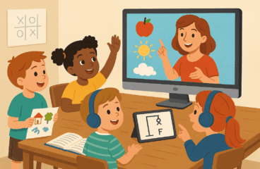 Teaching FLE to Children via Videoconference