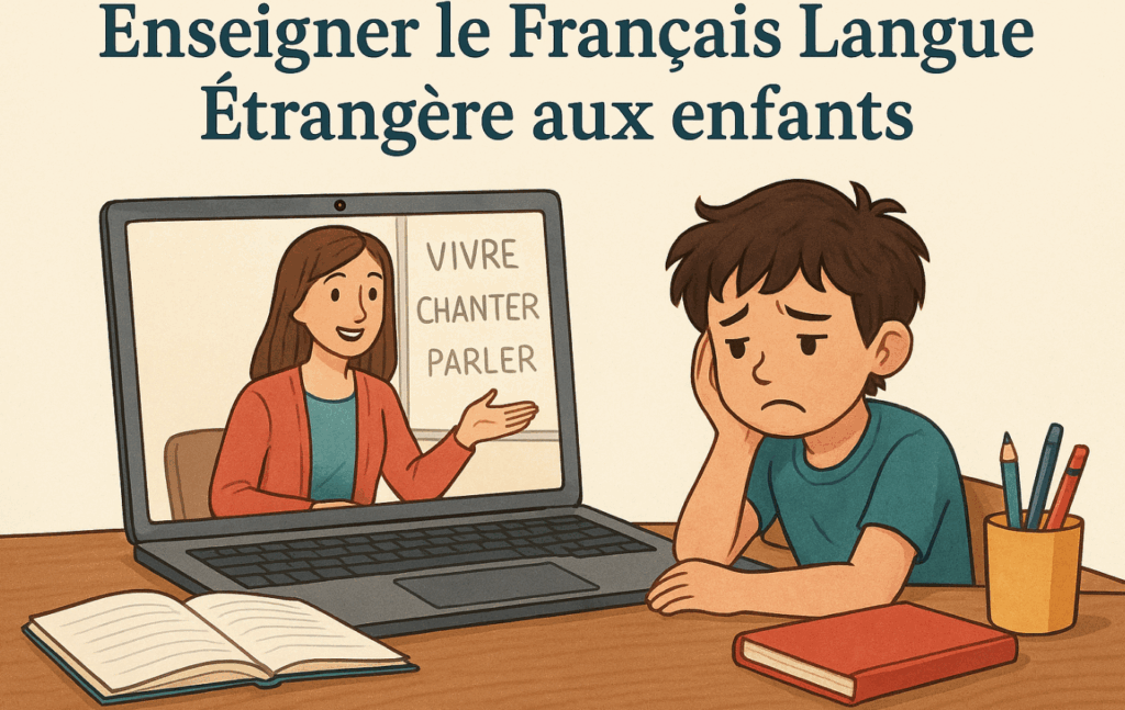 Teaching French as a Foreign Language to Children Managing Difficult Students Online