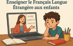 Teaching French as a Foreign Language to Children Managing Difficult Students Online