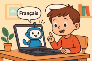 Artificial Intelligence in Teaching French to Children