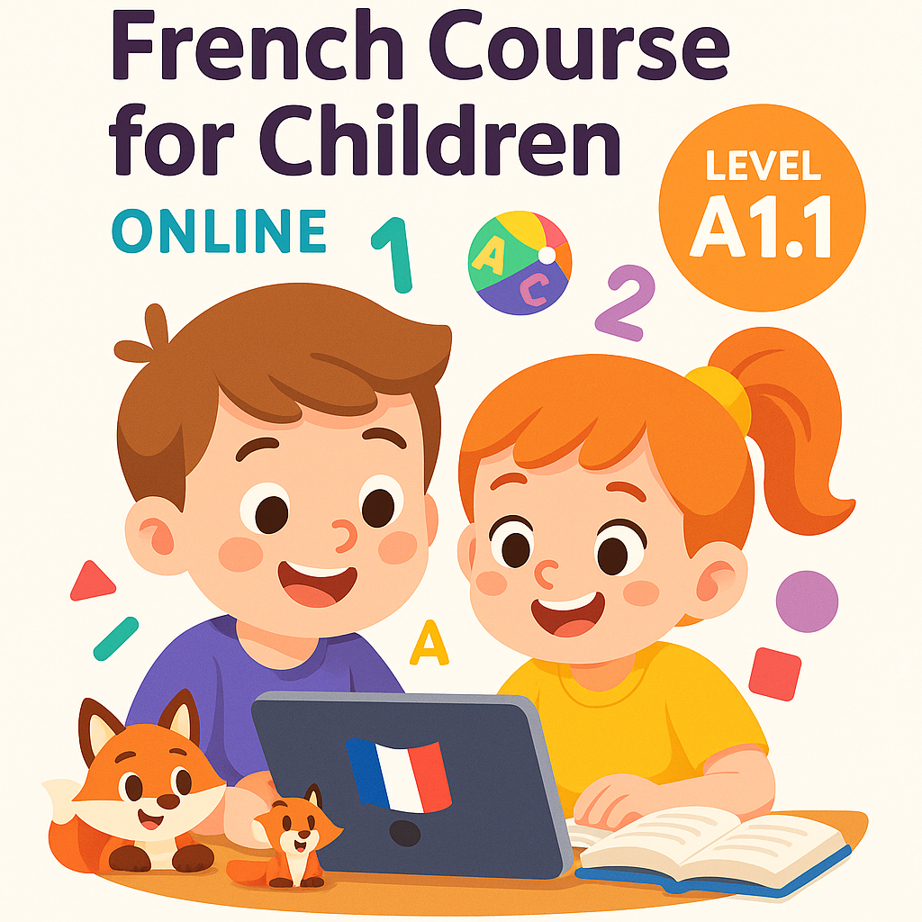 French Course for Children – Level A1.1 - Cmonprof.com